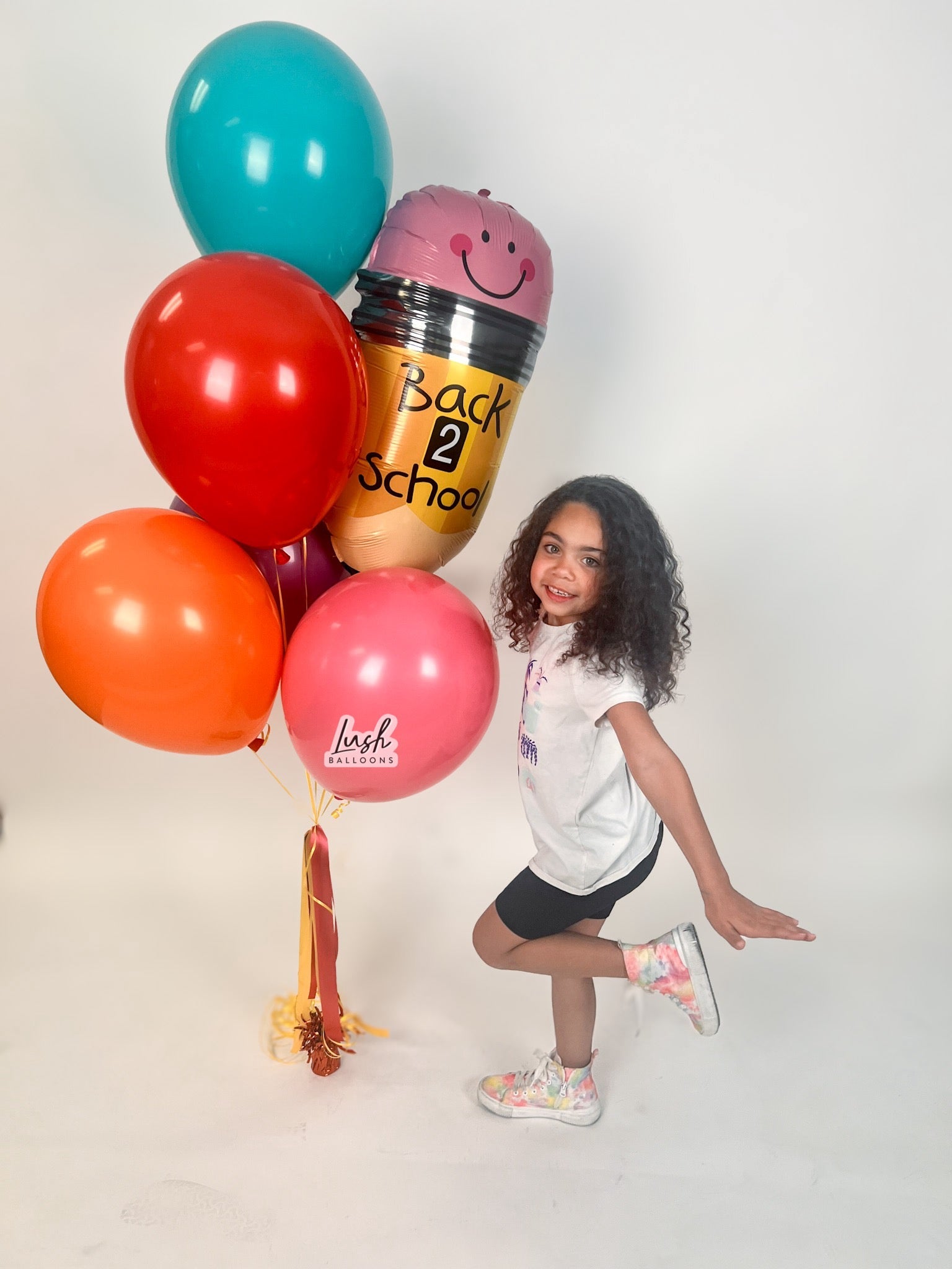 Back 2 School Pencil Helium Bouquet ✏️ - Lush Balloons