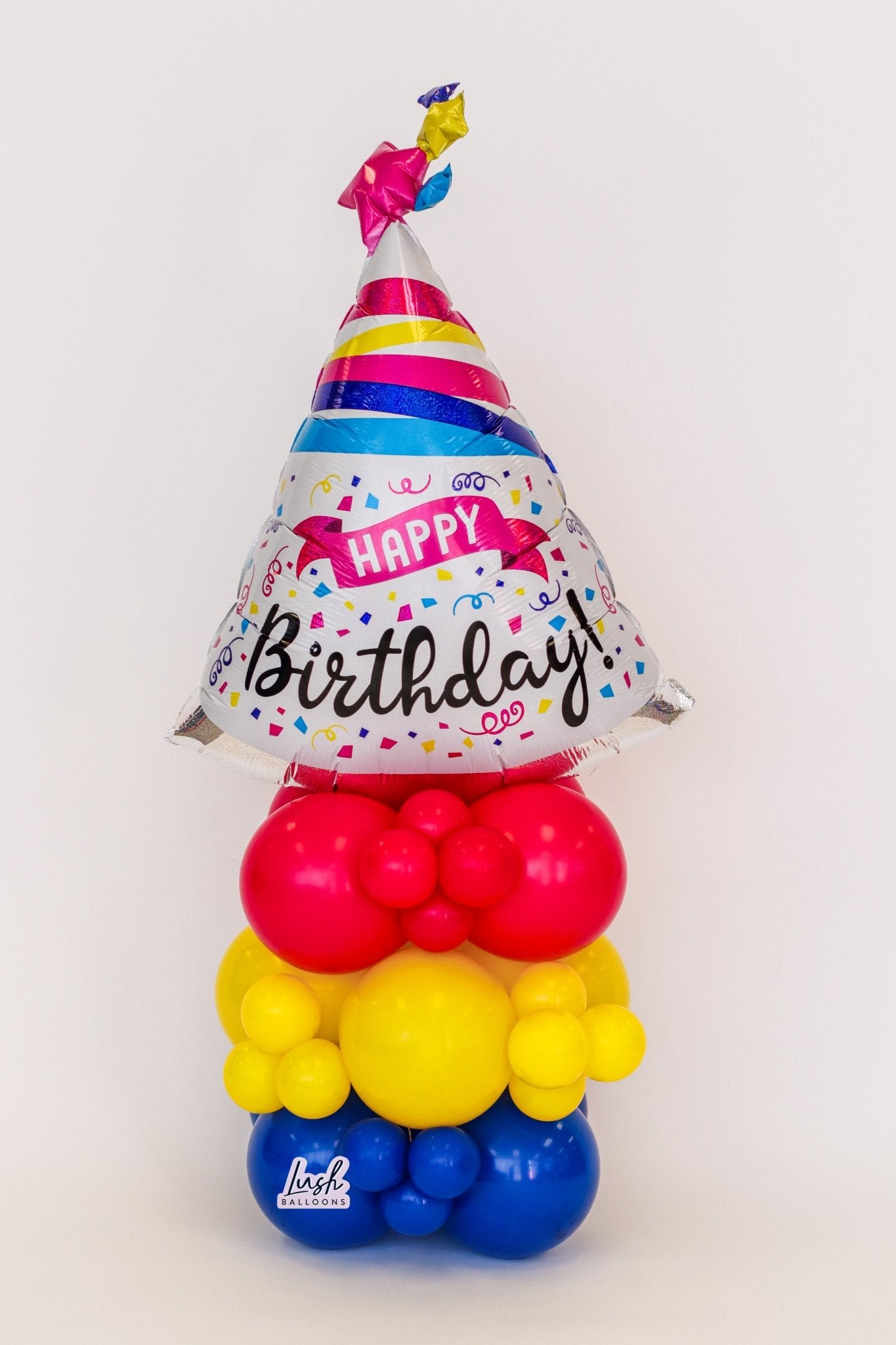 Birthday Party Hat Bouquet - Lush Balloons