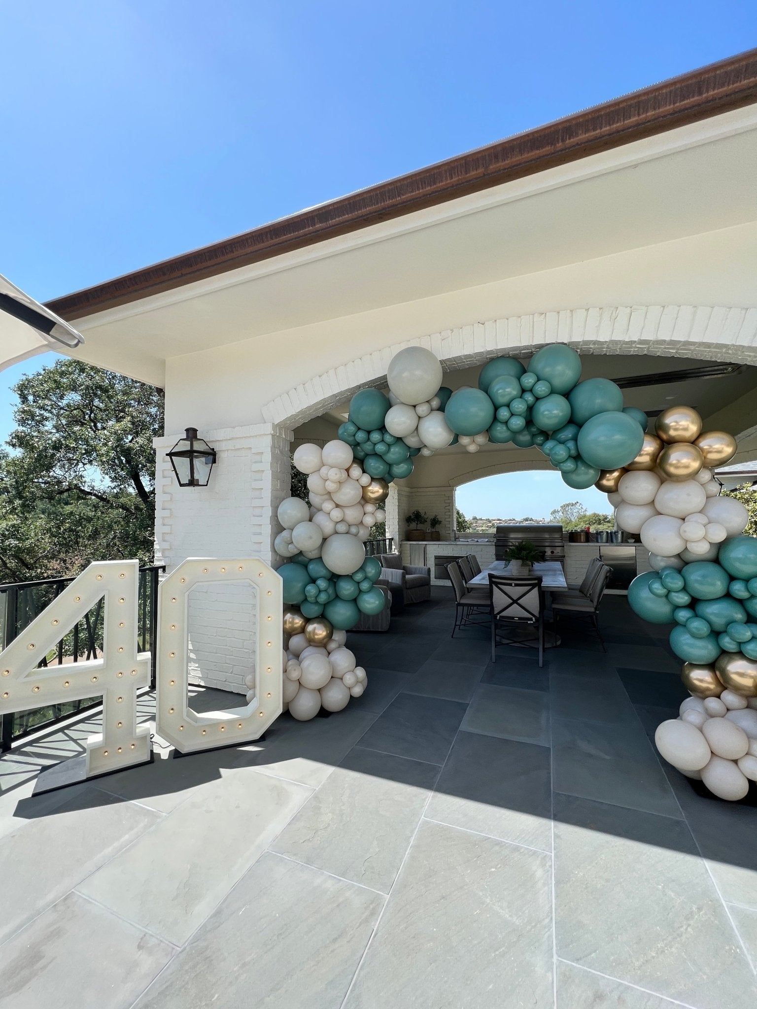 Extra Lush Organic Balloon Arch Rental - Lush Balloons