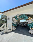 Extra Lush Organic Balloon Arch Rental - Lush Balloons