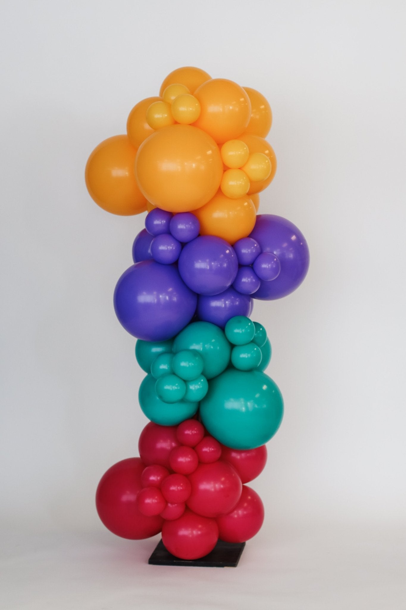 Organic Balloon Column - Lush Balloons