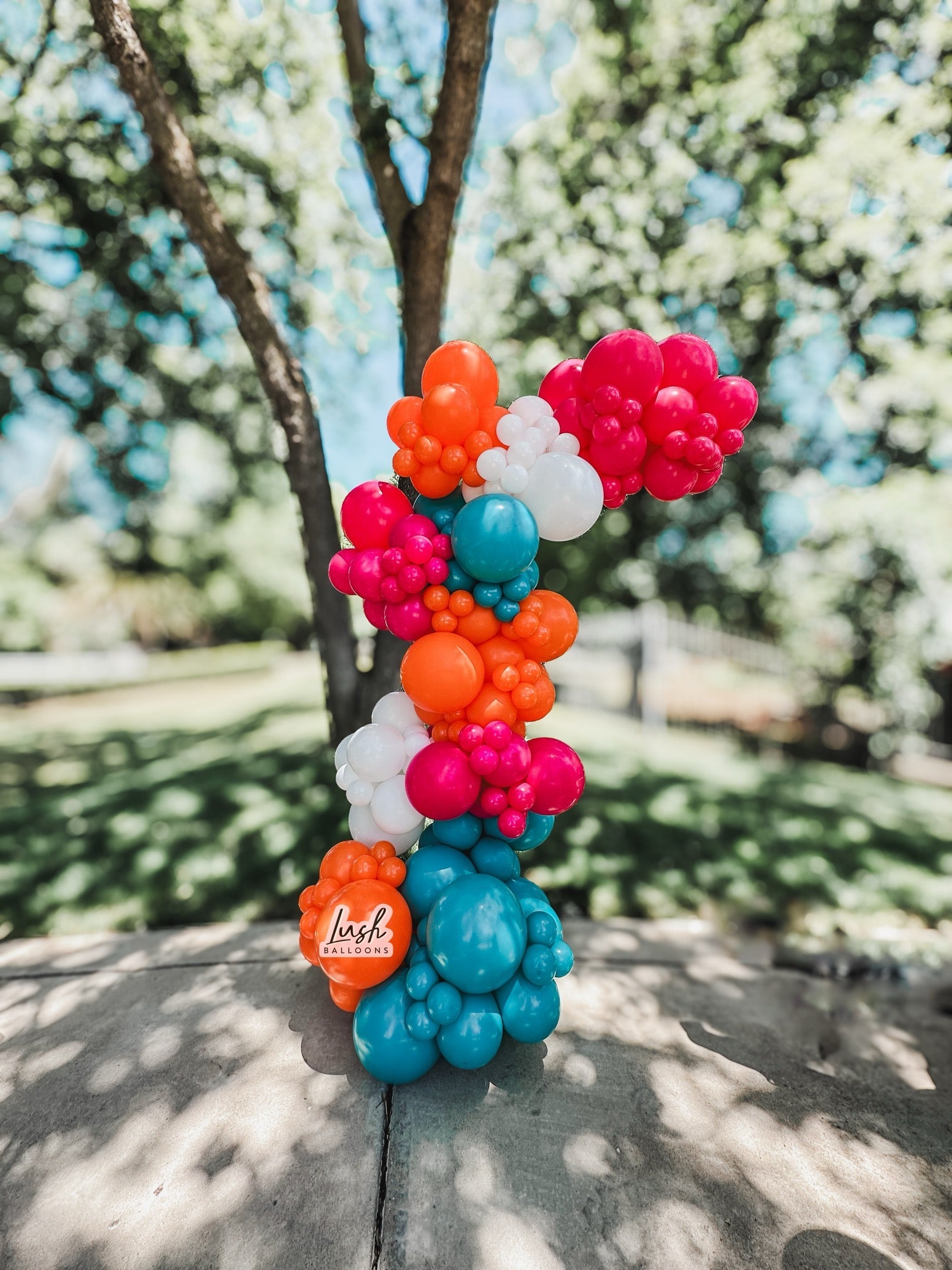 Organic Demi Arch Rental - Lush Balloons