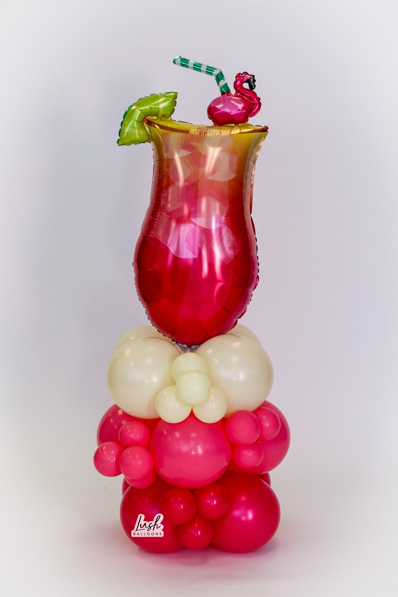 Tropical Cocktail Bouquet - Lush Balloons